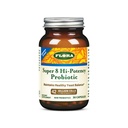 Flora Super 8 Hi Potency Probiotics 30 Count - Healthy Yeast Balance & Digestive Health - per uomini e donne - 42 miliardi di CFU, crudo, senza glutine - Fino a 1 mese di fornitura