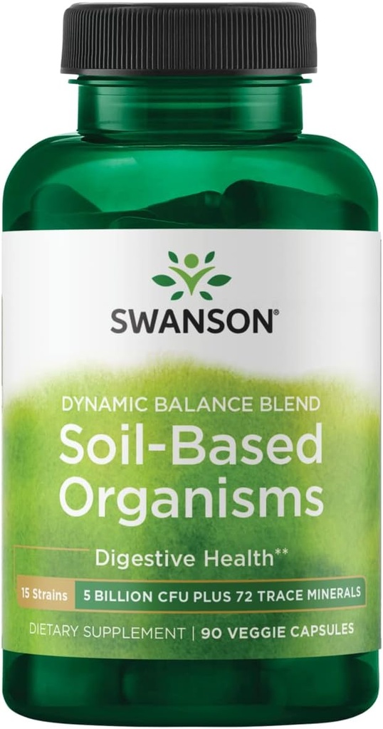 Swanson Ultra Dynamic Balanced Blend Soil-Based Atto 5 miliardi Cfu 90 Veg Caps