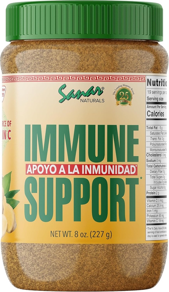 Sanar Naturals Supporto Immune Flaxseed, 8 oz - Vitamina C, Fibra e Omega 3 Integratore Digestivo - Energy Booster, Diet Management - Non OGM, Gluten Free