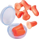 Apex Soft Foam Ear Plugs con Case, NRR 33db, 1 pacchetto, 4 coppie in ogni pacchetto
