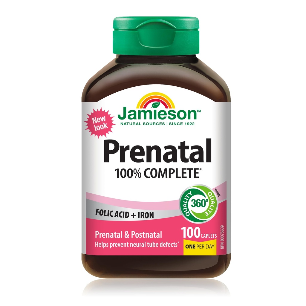 Jamieson Prenatal Multivitamin 100Capelli