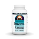 Fonte Naturals Inositol & Choline 800 mg Supporta la funzione sana di Nerve - 100 compresse
