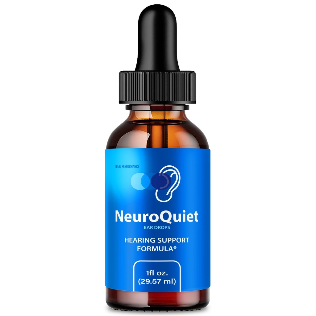 NeuroQuiet Tinnitus Relief per Ringing Ears NeuroQuiet Hearing Support Liquid Drops, Neuro Quiet Clarity Auditory e Healthy Hearing Supplement, Neuro Quiet All Natural Formula Recensioni (1 pacchetto)