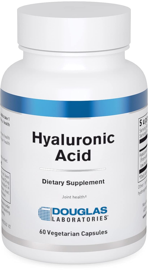 Acido ialuronico di Douglas Laboratories | 70 mg Acido ialuronico per la salute delle articolazioni e della pelle | 60 capsule