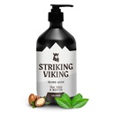 Striking Viking Beard Wash - 17 oz, Natural Tea Tree & Biotin - Cologne Scent Beard Shampoo Paraben & Sulfate Free for Men - Deep Cleaning and Care