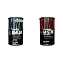 Animal Omega 3 & 6 supplemento 30 giorni pacchetto M-Stak Gainers non ormonali costruzione del muscolo Stack 21 conte