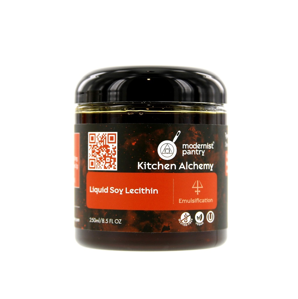 Pure Liquid Soy Lecithin Gluten-Free Vegan OU Kosher Certificato - 250ml/8.5oz