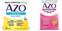 AZO Yeast Plus Dual Relief 60 compresse, lievito in infezione & Vaginal Symptom Relief + Dual Protection, Urinary + Vaginal Support*, Prebiotic Plus Clinically Probiotic Women's Probiotic 30 Count