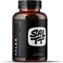 SALTT Relax - Integratore di capsule di magnesio - 203mg cloruro di magnesio ionico w/sodio, potassio, elettroliti - Vegan, zucchero e glutine - 240 Count - di Keto Chow