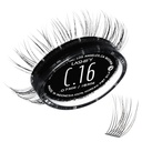 Lashify Curl 16mm Gossamer Eyelash Extensions Refill, Nero, DIY False Lashes per un look naturale