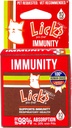 Licks Pill-Free Cat Immunity - Immune Support Cat Supplies - Supplementi respiratori - Forniture sanitarie - Gel Packets - 10 Usa