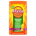 Metamucil Premium Blend, 4-in-1 Fibra Supplemento per la salute digestiva, Psyllium Husk Fiber Powder, Sugar-Free with Stevia, Plant-Based Fiber Supplement, Orange Flavored, 180 cucchiai