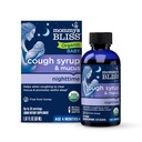 Bliss Organic Baby Cough Syrup & Mucus Night Time, contiene Agave organico e Ivy Leaf, fatto per i bambini 4 mese+, 1.67 Ounces fluidi