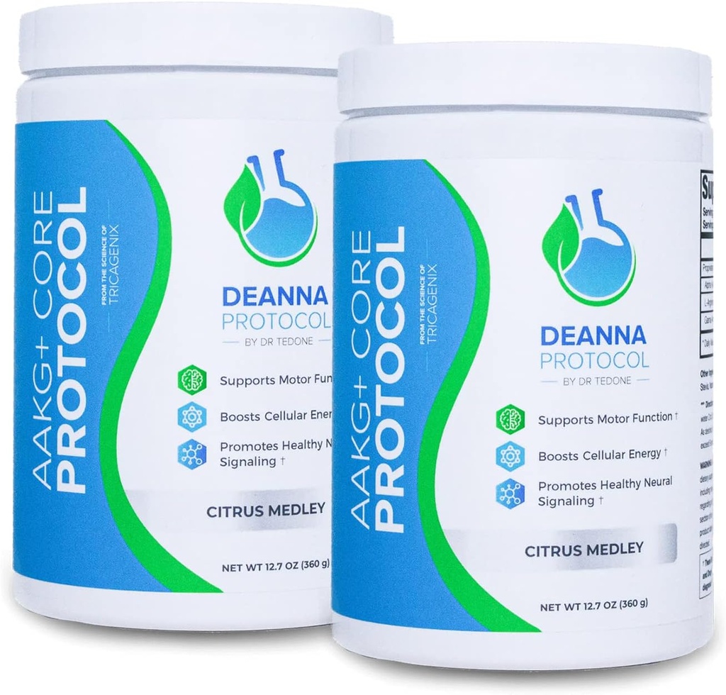 AAKG+ Polvere di base (2 Pack, Citrus Medley)