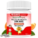 Bambini Chewable Iron Supplement, Ferronyl® Carbonyl Iron 9 mg, Vitamina C 30 mg, Tangerine Tango Orange Flavor, 90 Conte