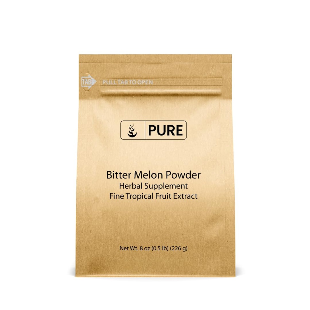 Pure originale ingredienti Bitter Melon (8oz) Integratore tradizionale, Estratto naturale, Non OGM