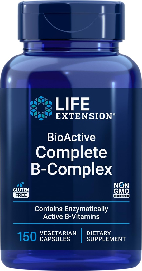 BioActive completo B-Complex, 150 capsule vegetariane