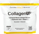 California Gold Nutrition CollagenUP®, Peptidi di collagene marino idrolizzati con acido ialuronico e vitamina C, non aromatizzati, 2,2 lb (1 kg)