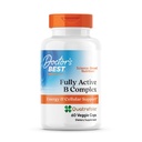 Miglior complesso B completamente attivo del medico, supporto energetico e cellulare, non OGM, senza glutine, senza soia, Vegan 60 tappi veggie