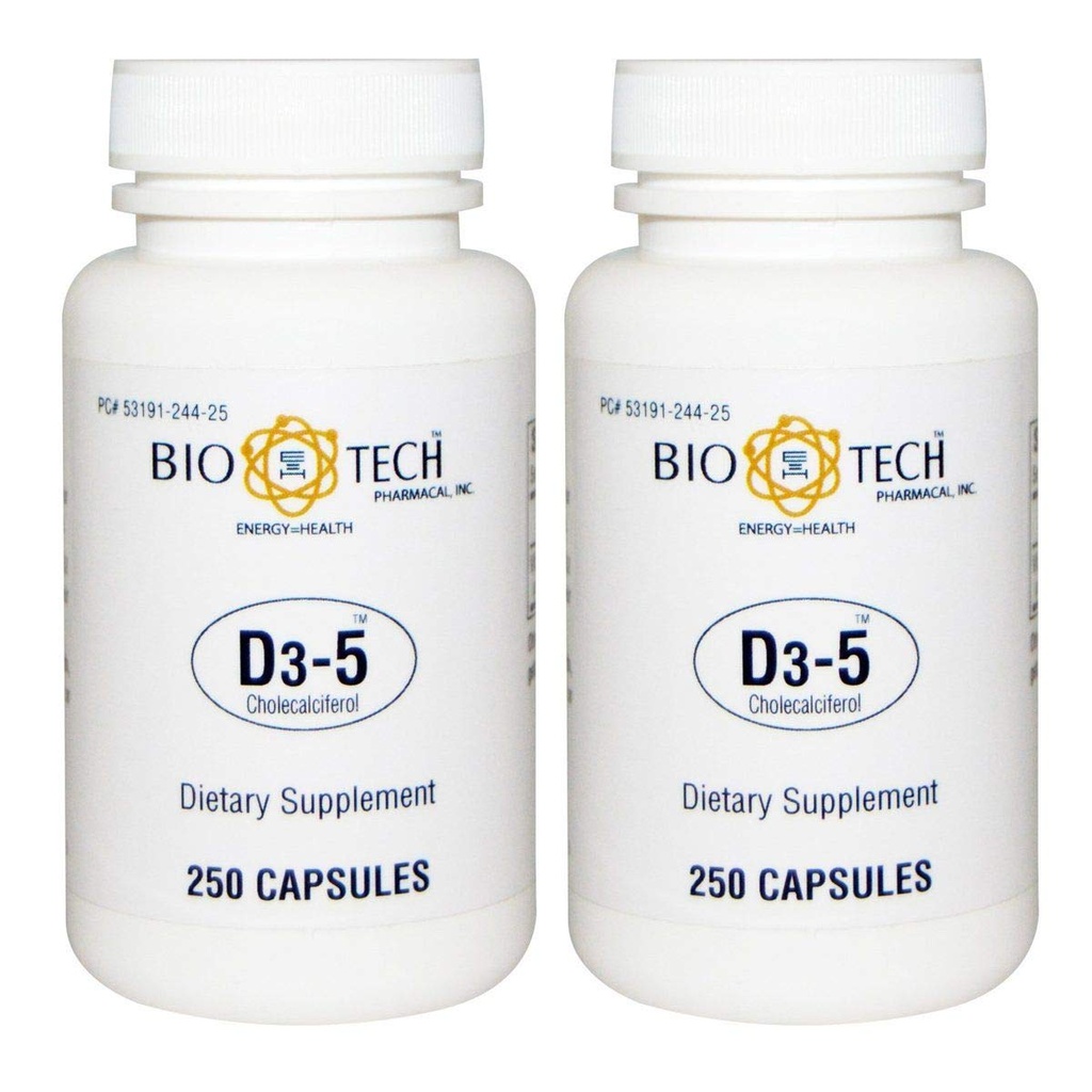 BioTech Pharmacal - D3-5 (5.000 UI) (500 compresse)