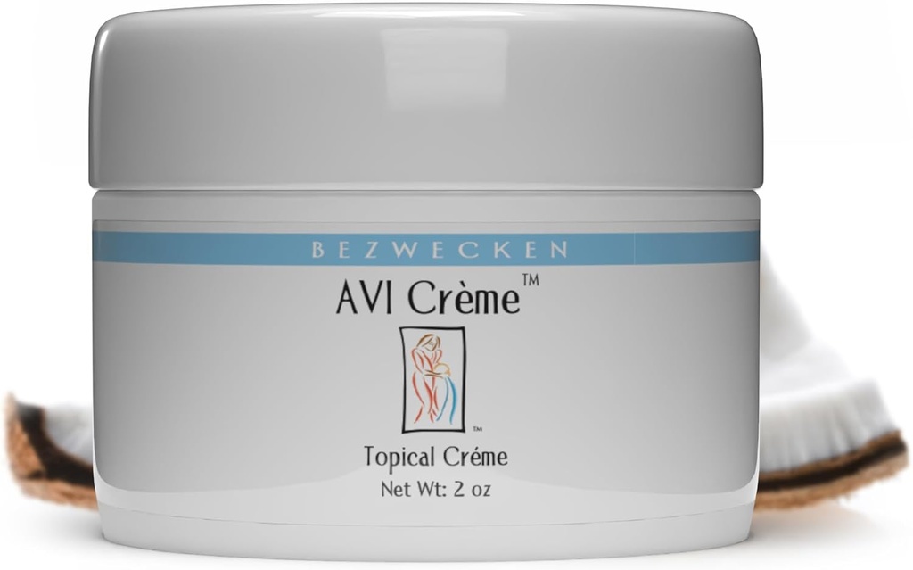 Bezwecken - AVI Crème - 2oz Crème - Professionally Formulated Vaginal Yeast Infection Support - Sicuro, Naturale, Paraben Free - 30 giorni di alimentazione