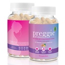 Preggie Tre Lollies Naturals Ginger Capsules – Mattina Rilievo Malattia – Natural & Doctor Sviluppato - 15 Serve (2 Capsule/Serving) – Supporta Difesa Immune & Salute Digestiva