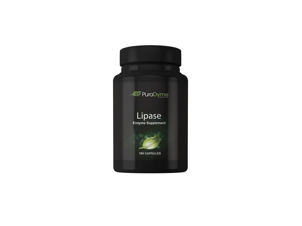 PuraDyme Lipase Enzyme 180 capsule enzima digestivo (1)