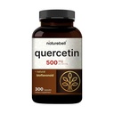 NatureBell Quercetin 500mg Per Serving, 300 Capsule | Integratore Bioflavonoide ad Ultra Forza per Supporto Immune | Testato in Terze Parti, Non OGM, Senza Glutine