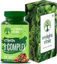 Vitamina B Complesso 100% RDA - 200 compresse/Capsules - B Vitamine Supplemento (B1, B2, B3, B5, B6, B7, B9, B12), Verde