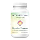 Dr. Clark supplemento di enzimi digestivi – 700mg, 100 capsule di Gelatin, supporta la digestione sana e l'assorbimento nutriente