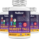 NuBest Tall Kids - Multivitamins & Minerals per età da 2 a 9 anni - Bone Strength & Immunity Support - Aiuta i bambini, i bambini sani - forme animali - 180 Chewable Berry Tablets | 3 mesi di alimentazione