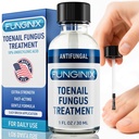 FUNGINIX Toenail Fungus Trattamento Extra Forza - Trattamento Antifungo Unghie Con 10% Acido Undecylenic & Tea Tree Oil - Nutrito da 15+ Oli Naturali & Botanicals - Made in USA (Packaging May Vary)
