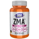 NOW Alimenti Nutrizione sportiva, ZMA (Zinc, Magnesio e Vitamina B-6), Assorbimento potenziato, Recupero Sport*, 90 capsule