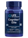 Estensione della vita Cognitex® Elite, salvia, Mirtillo, Ashwagandha, fosfatidilserine, vinpocetina, Attenzione, Focus, Mood & Memory, Senza glutine, Non OGM, Vegetariano, 60 Tablet