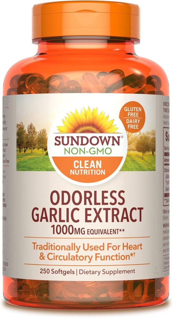 Integratore aglio Sundown, 250 Softgels