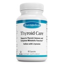 EuroMedica tiroide Care - Formula di supporto per la salute e l'energia immunitaria - Supplemento nutrizionale con iodio per il sostegno alla salute tiroide - Integratore benessere con L-Tyrosine - 60 capsule