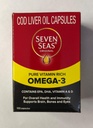 Sette Mare Cod olio di pesce di fegato 100 Capsule