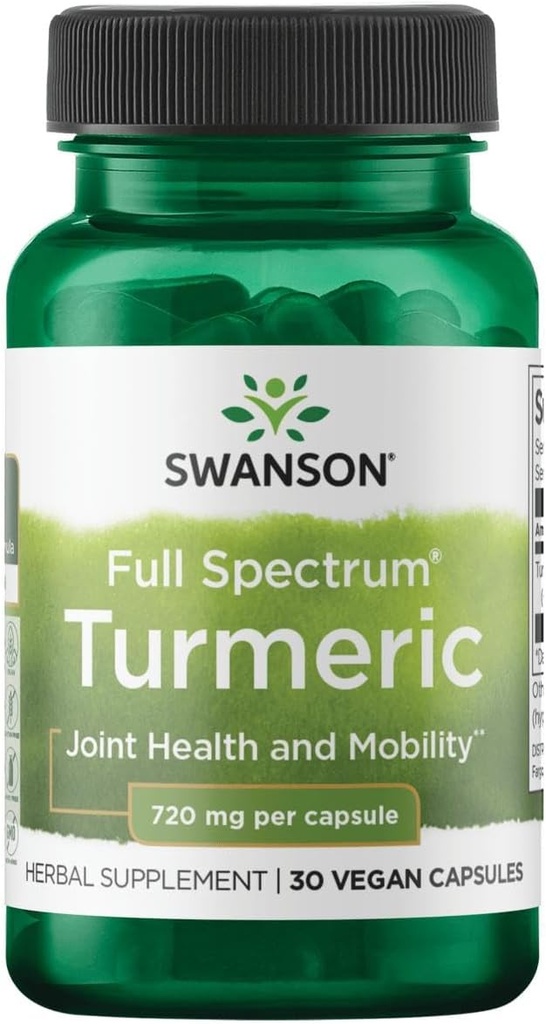 Swanson Turmeric 720 Milligrammi 30 capsule