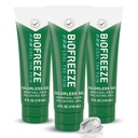 Gel di sollievo dal dolore per il ginocchio, collo, frusta, giunto, spalla, & Backache semplice, Artrite Pain Reliever, Sorrisione del muscolo, Mentolo incolore Gel 4 Fl Oz (Pack of 3)