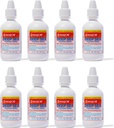 MAJOR Deep Sea Premium Saline - Spruzzo idratante nasale per l'asciugatura e l'irrigazione sollievo - Cloruro di sodio 0.65% - 1,5 Fl Oz (8 Pack)