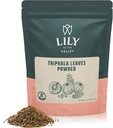 LILY OF THE VALLEY Triphala Powder - Mix of Amla, Haritaki & Bibhitaki - Sorgente dall'India - Superfood Herbal Adaptogen - Vegan & Gluten-Free - Confezionato in Sacchetto Risabilabile (4oz, 113g)