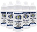 Cell Oxygenator 1 Fl Oz Bottiglia (Pack of 5), Liquid Concentrate Cell Oxygen Drops Water Daily Nutritional Integratore alimentare, Support Immune System, per uso quotidiano Atleti sportivi