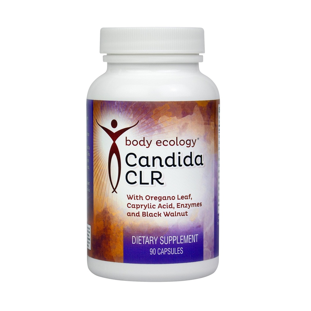 Body Ecology Candida CLR | Integratore sano di microbiome | Restore Gut Health | 90 Count