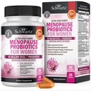 Menopausa Supplementi per le donne - 40 miliardi CFU Menopause Probiotici per le donne - Supporto per i flash caldi Night Sweats Mood Swings and Balance - Non-GMO, 30 Easy-Swallow Capsules, 30 Servings