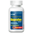 HealthA2Z® Ibuprofen 200mg | 500 Counts | Rilievo del dolore | Aches del corpo | Headache | Artrite | Cramps | Dolore posteriore | Riduzione della febbre... (500 Conteggio)