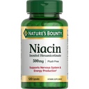 La Bounty Niacin 500mg Flush Free, Supporto per l'energia cellulare, Supporta la salute del sistema nervoso, 120 capsule