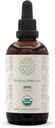 HerbEra Sting Nettle Leaf A120 USDA Organic Tincture | Alcohol Extract, High-Potency Herbal Drops | Certified Organic Stinging Nettle (Urtica Dioica) Dried Leaf (4 oz)