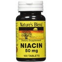 Niacin 50 Milligram 100 Tabs di miscela della natura
