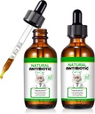 Antibiotici per gatti, antibiotici per gatti, Gatto naturale Multivitaminico Integratori a base di erbe 60ml-2pcs