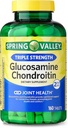 Valle di primavera - Glucosamine Chondroitin, Triple Strength, 160 compresse da Spring Valley